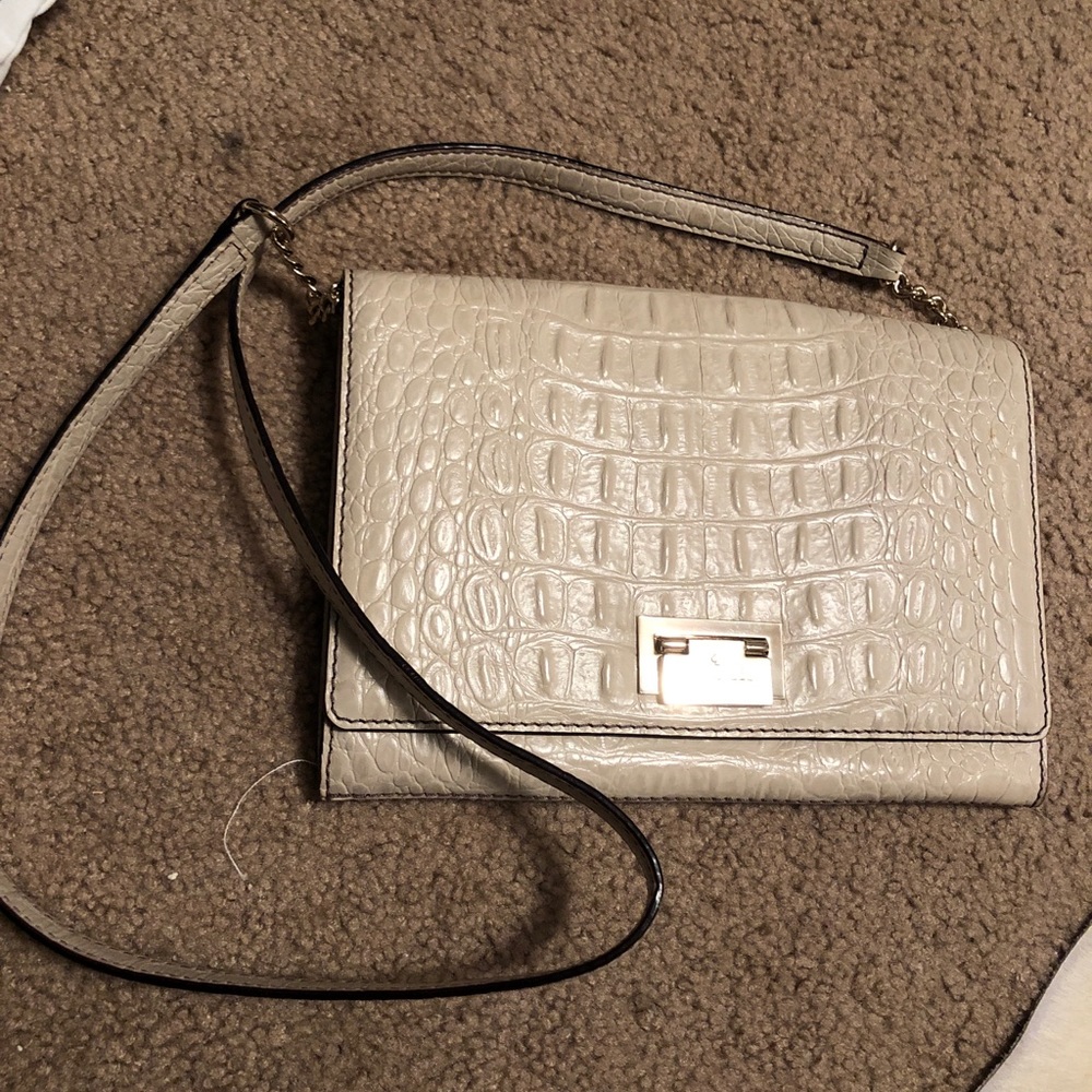 Kate Spade - White Leather Crossbody